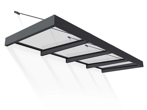 גגון Sophia XL אפור שקוף 1.4x3.8 מק