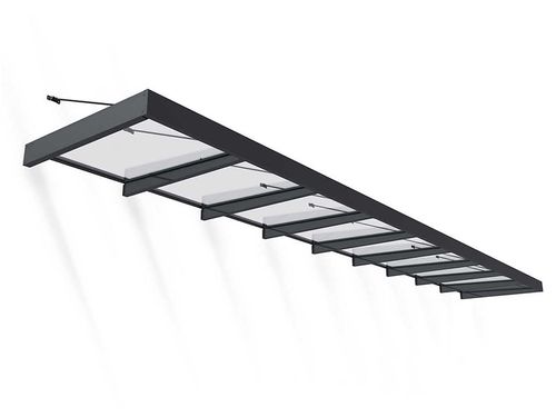 גגון Sophia XL אפור שקוף 1.4x8.5 מק