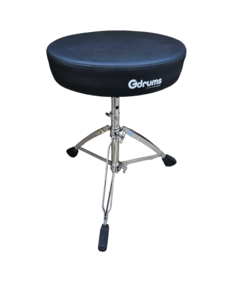 כיסא עגול לתופים בצבע שחור DT-60 מבית Gdrums