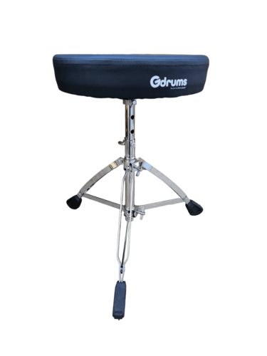 כיסא עגול לתופים בצבע שחור DT-60 מבית Gdrums