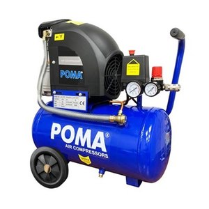 מדחס / קומפרסור אויר 25 ליטר 2.5 כ"ס POMA TD2524
