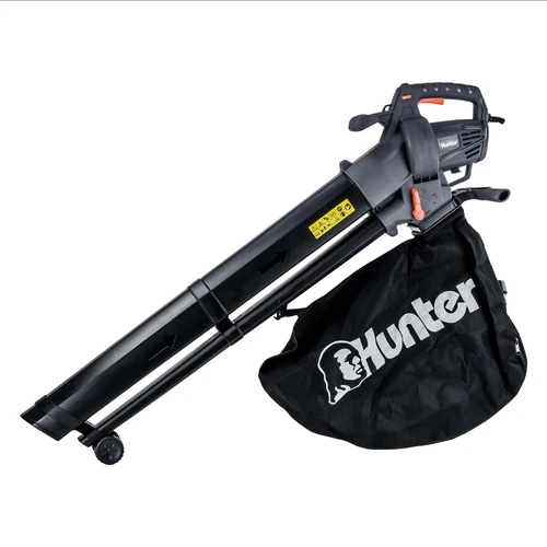 מפוח עלים משולב חשמלי 3IN1 מצבים שואב+גורס/נושף 3000W  103002-002  Hunter 