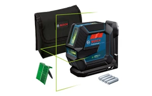 פלס לייזר צלב ירוק בוש BOSCH GLL 2-15G