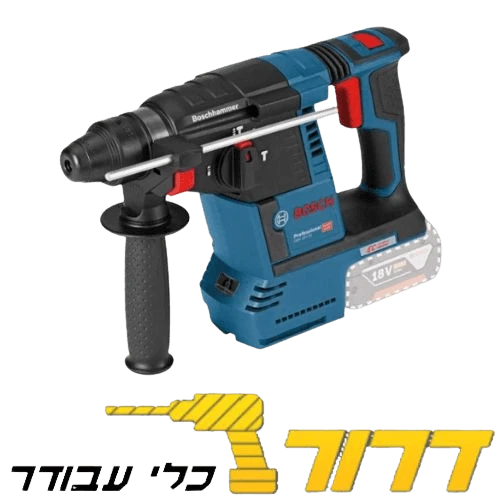 סט נטען מקצועי 18V אימפקט רטיטה + פטישון + משחזת + 2 סוללות BOSCH 15990.L95 6Ah+8Ah