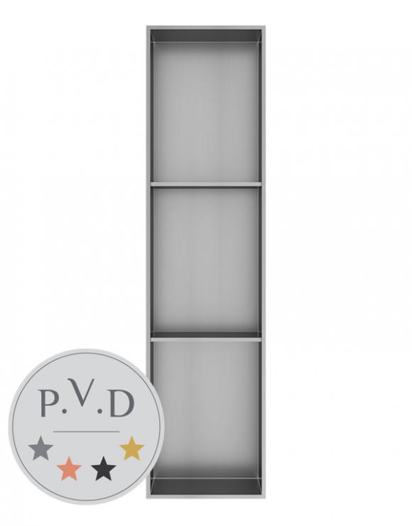 נישה נירוסטה שקועה בקיר למקלחת מקטט  12410