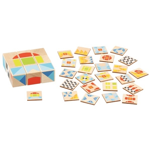 התאמת קוביות לכרטיסים GOKI 58387