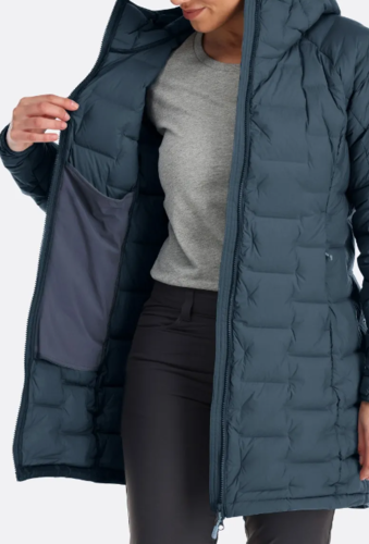 מעיל פוך נשים Cubit Stretch Down Parka Rab
