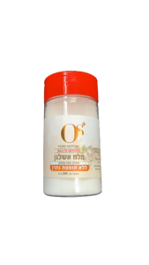 מלח אשלגן | תחליף מלח שולחן | ללא תוספת נתרן | מכיל 200 גרם OS+ PURE NATURE | אוס + טבע טהור