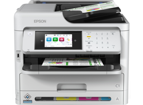 מדפסת ‏הזרקת דיו ‏משולבת Epson WorkForce Pro WF-C5890DWF אפסון