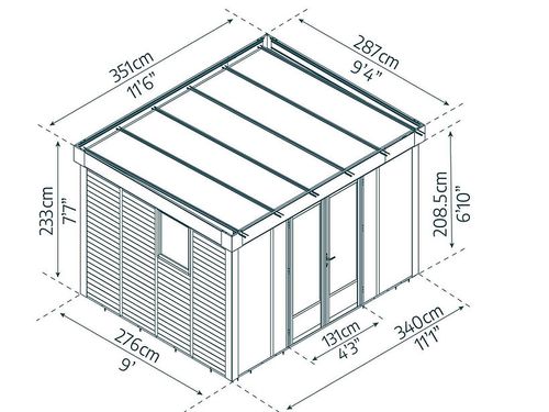 משרד גינה Copenhagen 2.8x3.5 מק