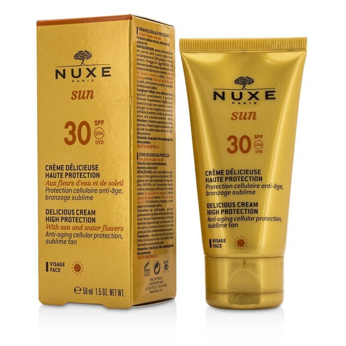 Nuxe Paris Sun 30 SPF 50MLDelicious Cream Hige Protection For Face SPF-30