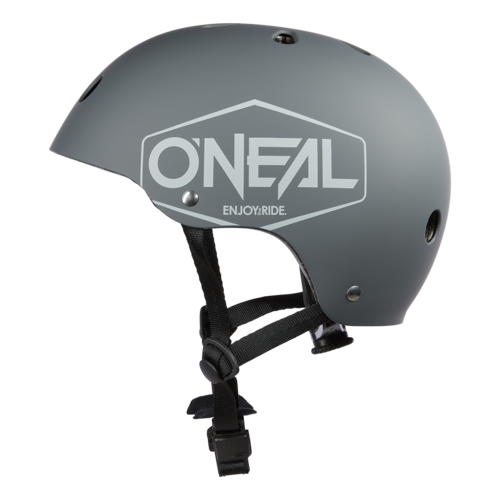קסדת BMX אוניל DIRT LID HELMET ICON GRAY דגם 579 עם מעטפת ABS חזקה, סגירה מגנטית Fidlock ומערכת אוורור אופטימלית עם 11 פתחים לרכיבת אופניים בטוחה ונוחה