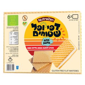 קעריות ופל 100 גרם ללא גלוטן נוטרזן