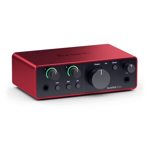 כרטיס קול Focusrite Scarlett Solo G4