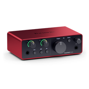 כרטיס קול Focusrite Scarlett Solo G4