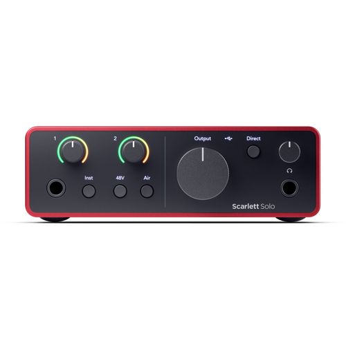 כרטיס קול Focusrite Scarlett Solo G4