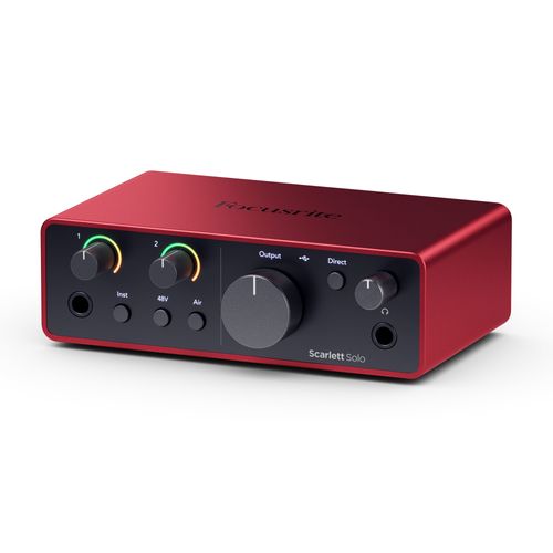 כרטיס קול Focusrite Scarlett Solo G4