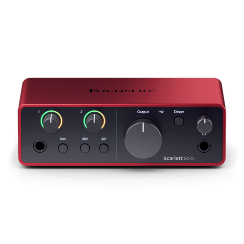כרטיס קול Focusrite Scarlett Solo G4