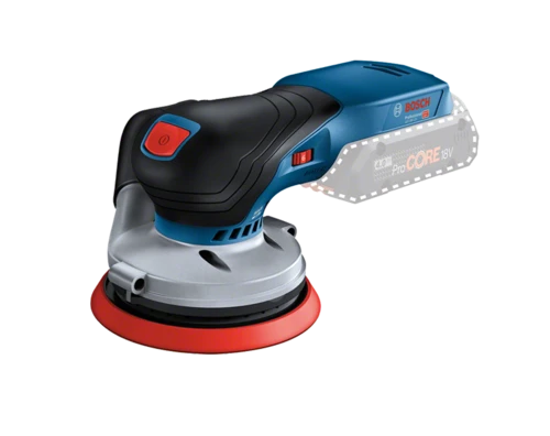 מלטשת אקצנטרית נטענת בוש BOSCH GEX 18V-125 - גוף בלבד