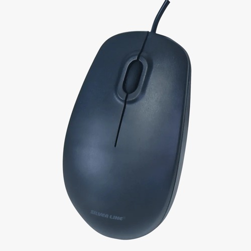 עכבר אופטי חוטי Silver Line OM190 USB - שחור