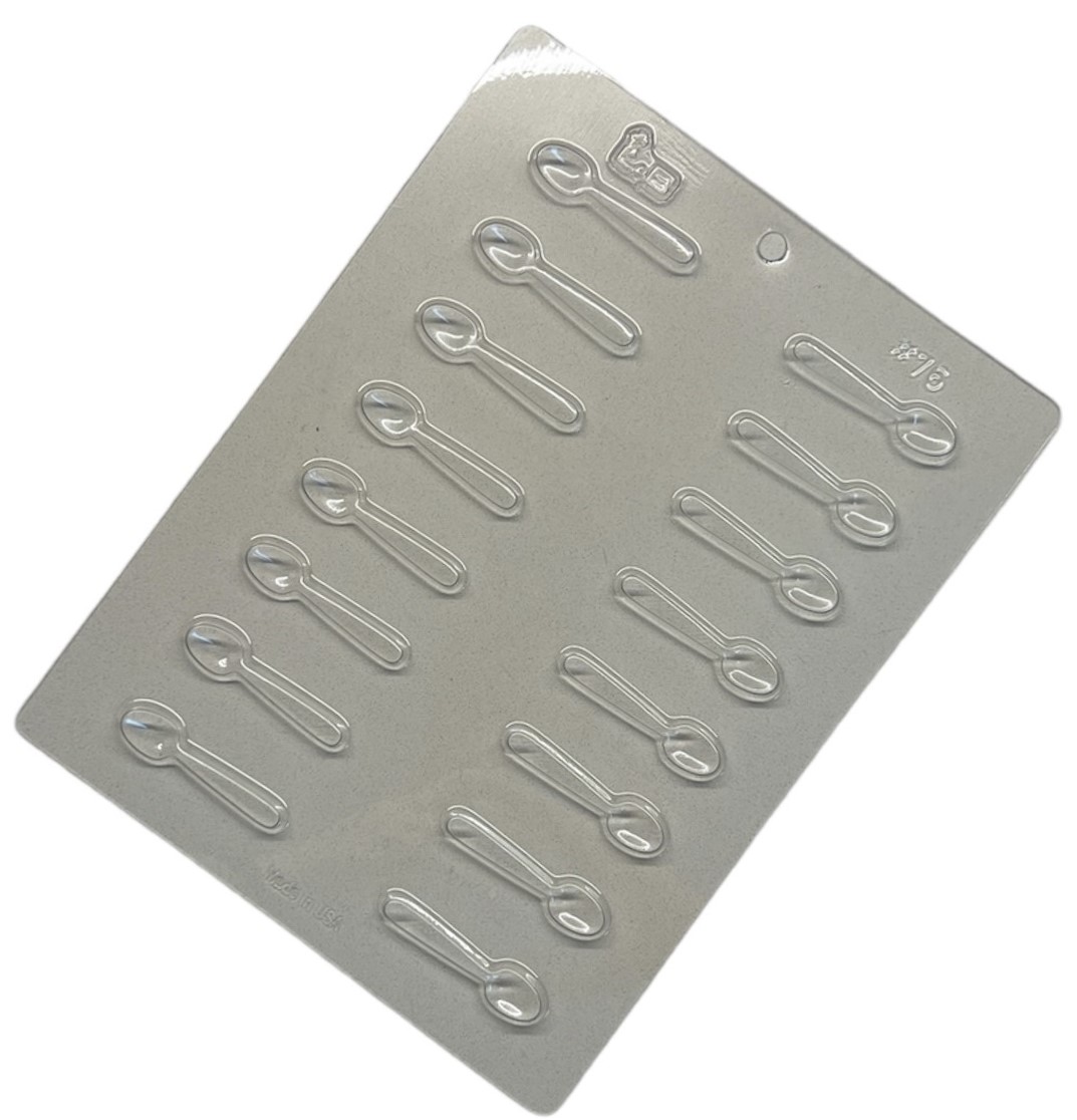 תבנית לשוקולד  - כפיות Teaspoon molds