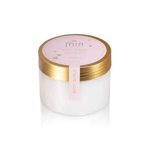 פילינג מלחים מקציף לגוף בניחוח פרובאנס 500gr -  Mia Cultivation Body Scrub 
