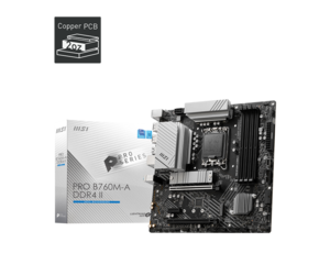לוח אם MSI PRO B760M-A DDR4 II