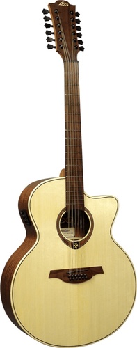 זוית נוספת Lag Guitars TRAMONTANE 177 JUMBO 12string