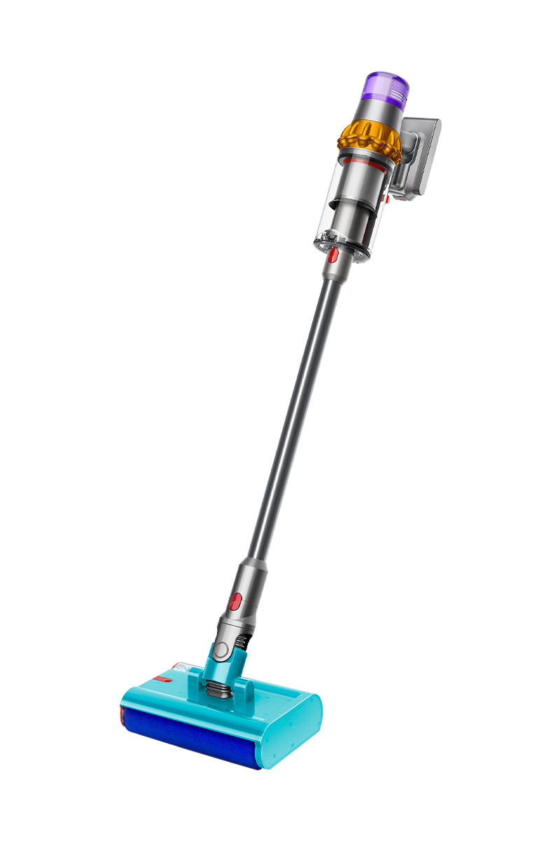 שואב אבק עוצמתי ושוטף מרצפות ופרקטים Dyson V15s Detect Submarine דייסון
