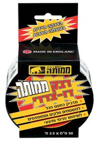 דבק דו-צדדי 50 מ"מ ממותה