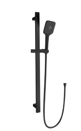 מערכת תליה מפוארת למקלחת סדרת JAM בצבע Matt Black
