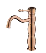 ברז גבוה מסדרת Antique בצבע Rose gold