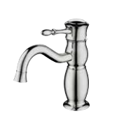 ברז פיה קצרה מסדרת Antique בצבע Brushed Nickel