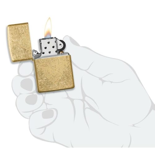 זיפו קעקוע חינה זהוב ZIPPO
