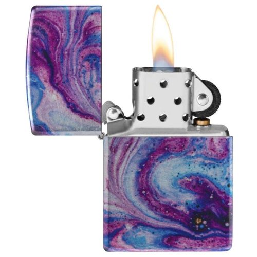 מצית זיפו ערפילית חלל סגולה (Nebula)כותרת