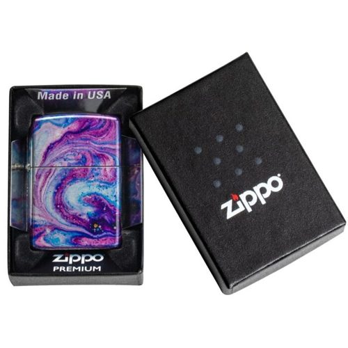 מצית זיפו ערפילית חלל סגולה (Nebula)כותרת