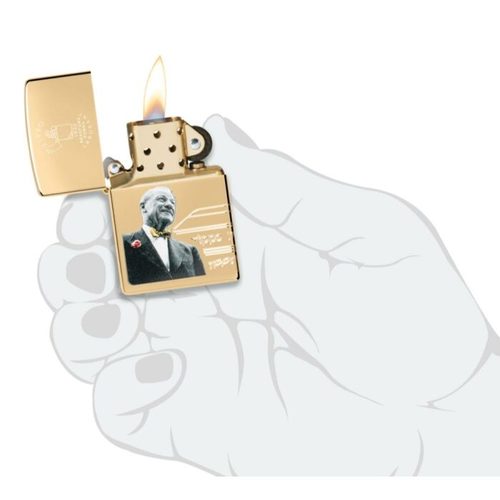 זיפו יום המייסד – מצית אספנות עם מספר סידורי כותרת