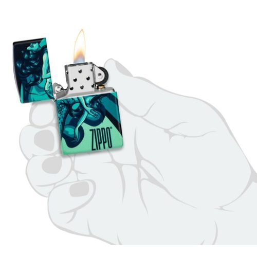 מצית זיפו בת ים רטרו כותרת