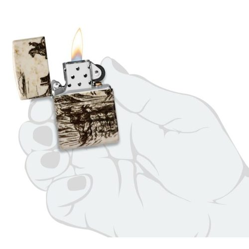 מצית זיפו מערב פרועכותרת