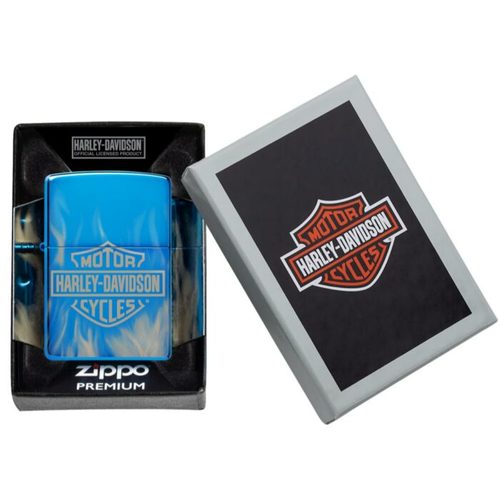 harley davidson זיפו הדפס הארלי דוידסון בלהבותכותרת