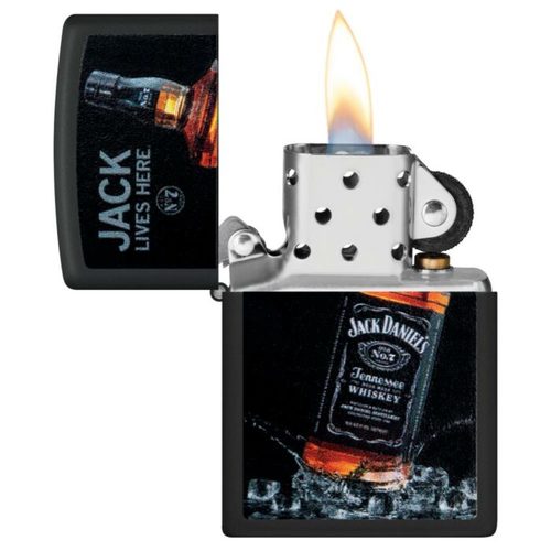 זיפו הדפס Jack Daniel’sכותרת