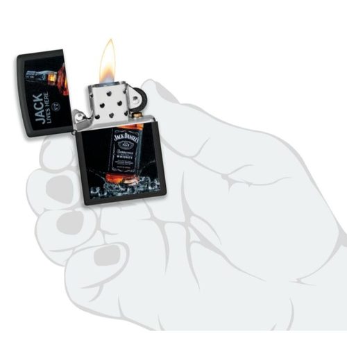 זיפו הדפס Jack Daniel’sכותרת