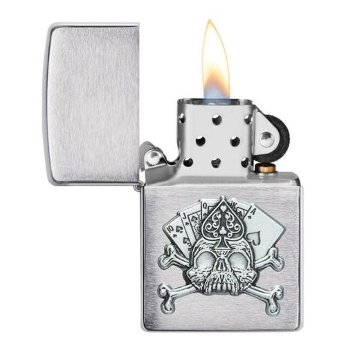 זיפו גולגולת Royal Flushכותרת