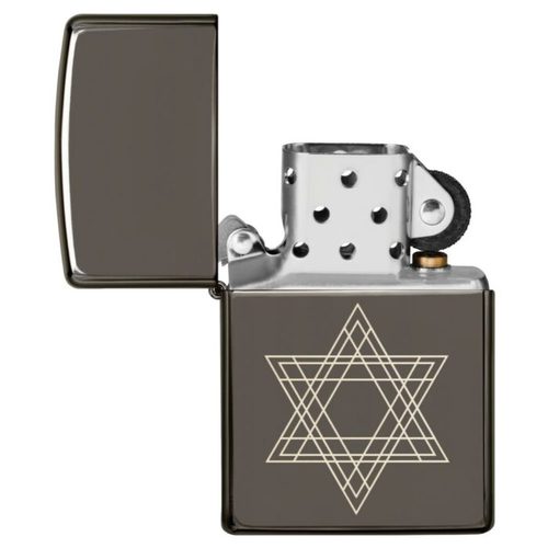 זיפו מגן דוד בחריטת לייזרכותרת