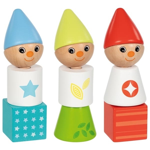 הברגת ליצנים לגיל שנתיים GOKI 5 58378