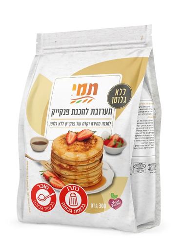 תערובת תמי לפנקייקס ללא גלוטן 300 גרם 