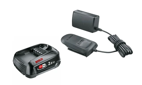  סט סוללה 2.0AH + מטען 20-Bosch 18V AL18V מתאים לכלי גינון