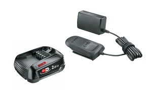  סט סוללה 2.0AH + מטען 20-Bosch 18V AL18V מתאים לכלי גינון