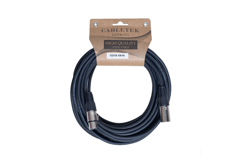 כבל XLR באורך 10 מטר דגם XX10 מבית CABLETEK