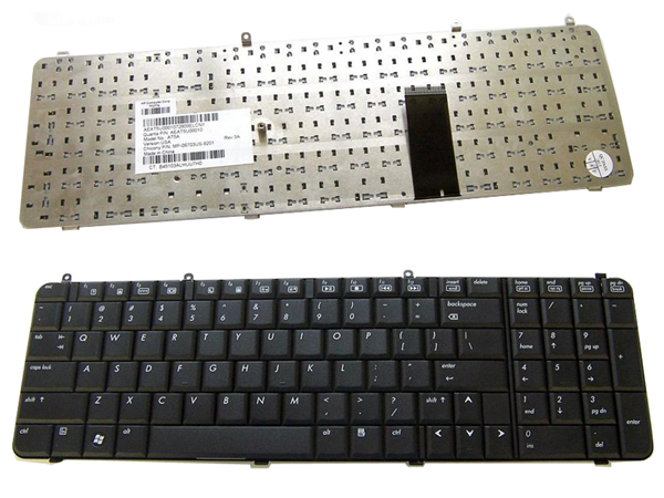 מקלדת למחשב נייד HP/COMPAQ DV9000